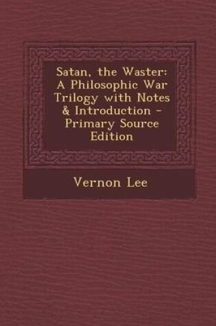 Cover of Satan, the Waster