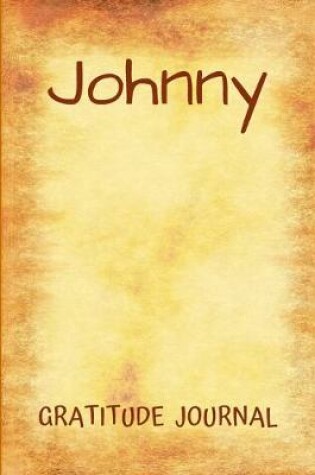 Cover of Johnny Gratitude Journal