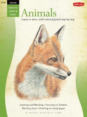 Cover of Drawing: Animals in Colored Pencil