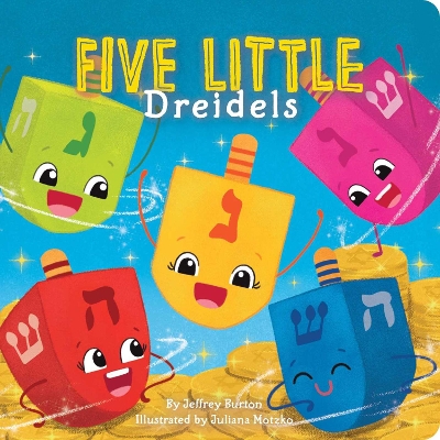 Book cover for Five Little Dreidels