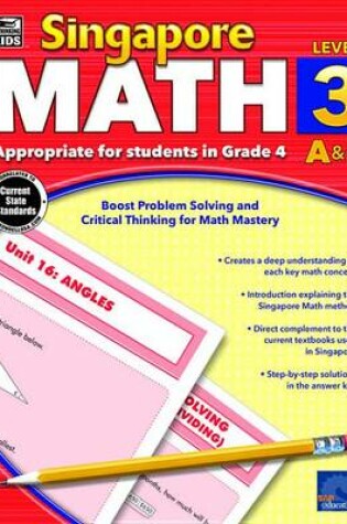 Cover of Singapore Math, Grade 4