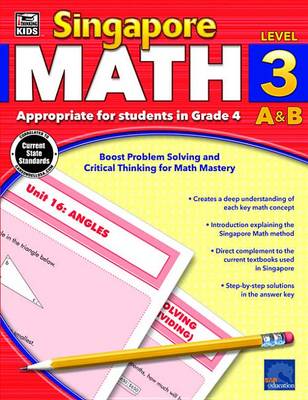 Cover of Singapore Math, Grade 4