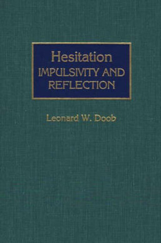 Cover of Hesitation