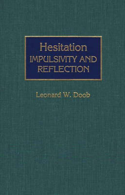 Book cover for Hesitation