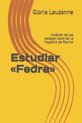 Book cover for Estudiar Fedra