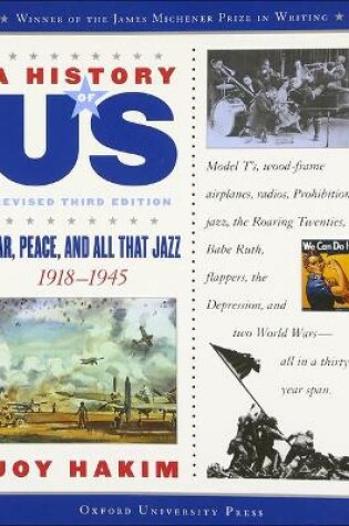 Cover of War, Peace, and All That Jazz, 1918-1945