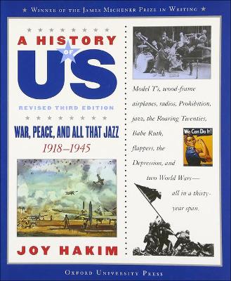 Book cover for War, Peace, and All That Jazz, 1918-1945