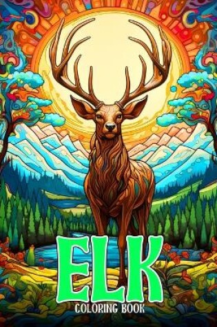 Cover of Elk Coloring Book