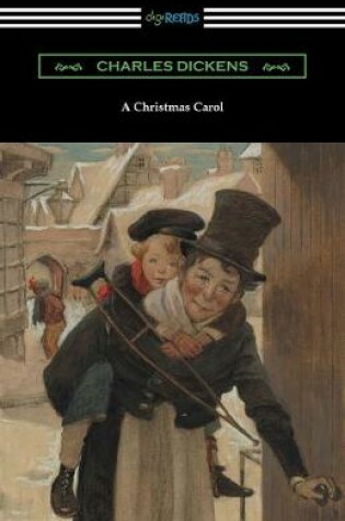 Cover of A Christmas Carol (Illustrated by Arthur Rackham with an Introduction by Hall Caine)