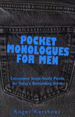 Cover of Pocket Monologues for Men