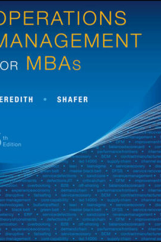 Cover of Operations Management for MBAs