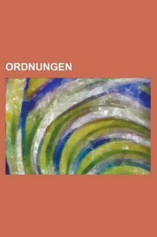 Cover of Ordnungen