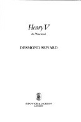 Cover of Henry V as Warlord