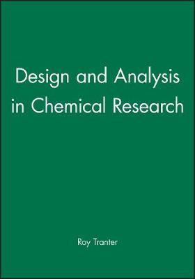 Book cover for Design and Analysis in Chemical Research