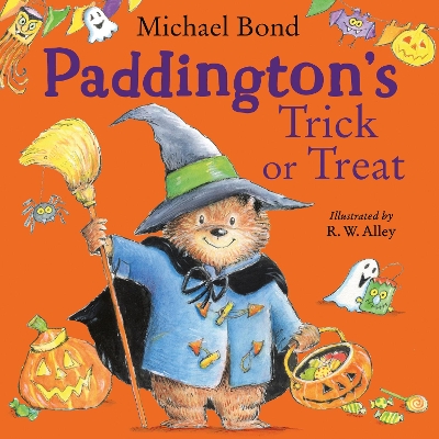 Book cover for Paddington’s Trick or Treat