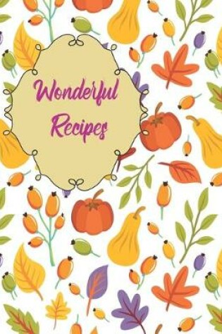 Cover of Wonderful Recipes