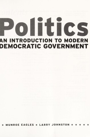 Cover of Politics