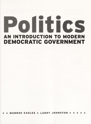 Book cover for Politics