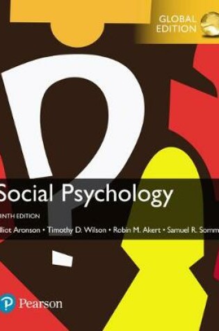Cover of Social Psychology, Global Edition -- MyLab Psychology with Pearson eText