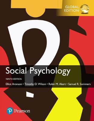 Book cover for Social Psychology, Global Edition -- MyLab Psychology with Pearson eText