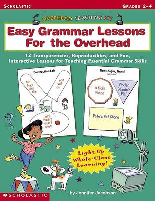 Book cover for Easy Grammar Lessons for the Overhead