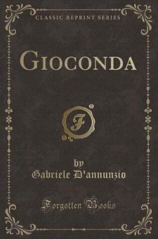 Cover of Gioconda (Classic Reprint)