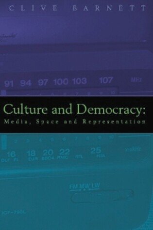 Cover of Culture and Democracy