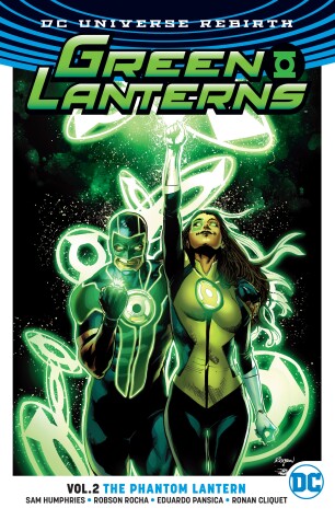 Book cover for Green Lanterns Vol. 2: Phantom Lantern (Rebirth)