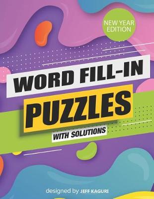 Book cover for Word Fill-In Puzzles with Solutions