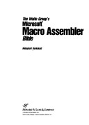 Book cover for Microsoft Macro Assembly Bible