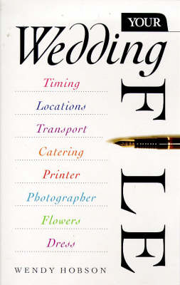 Book cover for Your Wedding File