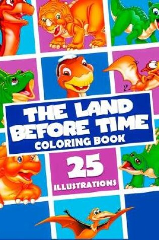 Cover of The Land Before Time Coloring Book