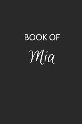 Book cover for Book of Mia