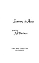 Cover of Scattering the Ashes