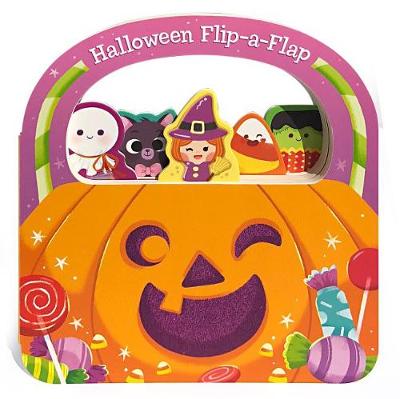 Book cover for Halloween Flip-A-Flap