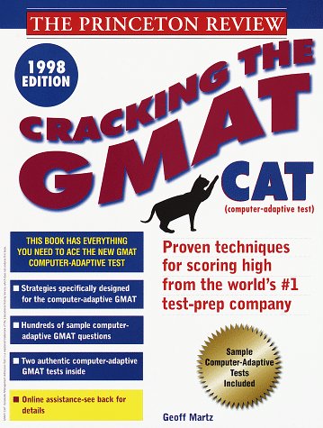 Book cover for Cracking the Gmat Cat