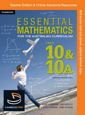 Book cover for Essential Mathematics for the Australian Curriculum Year 10 Teacher Edition