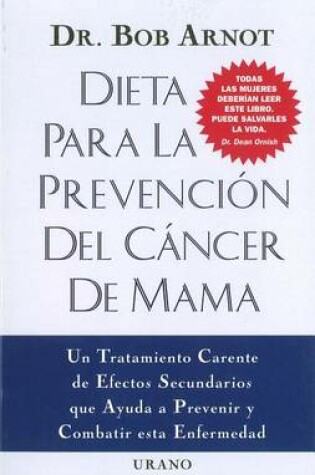 Cover of Dieta Para la Prevencion del Cancer de Mama