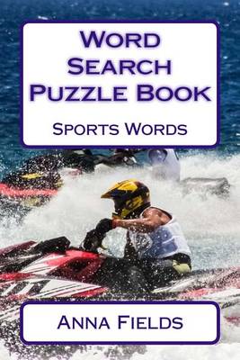 Book cover for Word Search Puzzle Book Sports Words