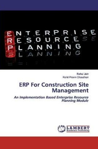 Cover of ERP For Construction Site Management