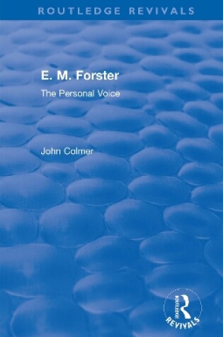 Cover of E. M. Forster