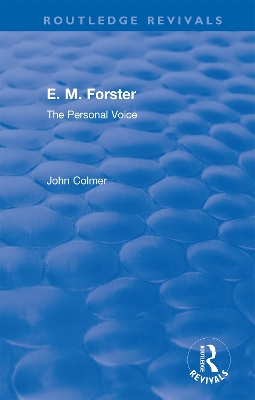 Book cover for E. M. Forster