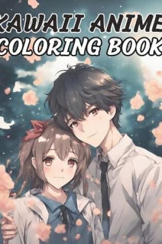 Cover of Anime Coloring Book for Girls