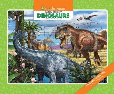 Book cover for Jigsaw Journey Smithsonian: Dinosaurs & Other Prehistoric Animals