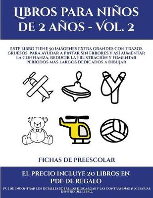 Book cover for Fichas de preescolar (Libros para niños de 2 años - Vol. 2)
