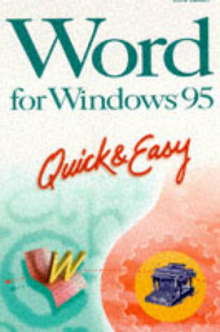 Cover of Word X for Windows 95 Quick and Easy
