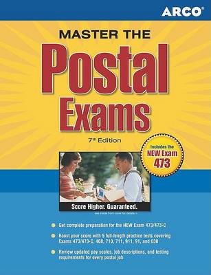 Book cover for Master the Postal Exams, 7/E