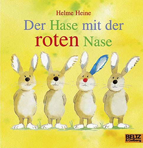 Book cover for Der Hase mit der roten Nase