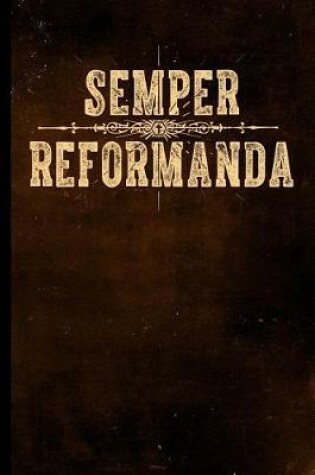 Cover of Semper Reformanda