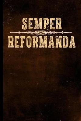 Book cover for Semper Reformanda